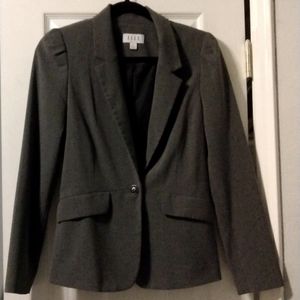 Elle  Gray Suit jacket size 6